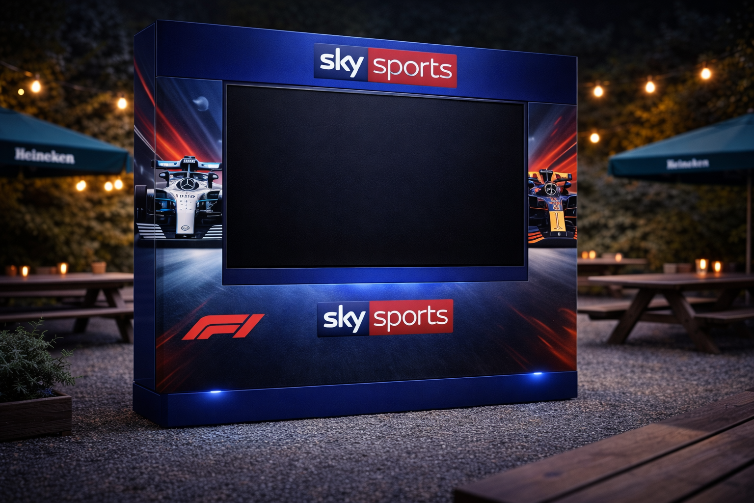 Sky Sports MatchPod F1 wrap